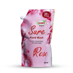 sure hand wash in rose flavor 180ml